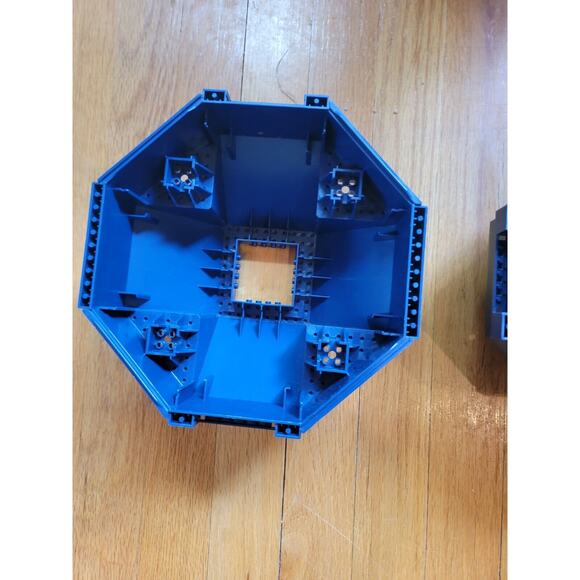 Vintage Mega Bloks Space Ship Station Dome Lot Of 3 Pieces One W/stickers - Picture 4 of 9